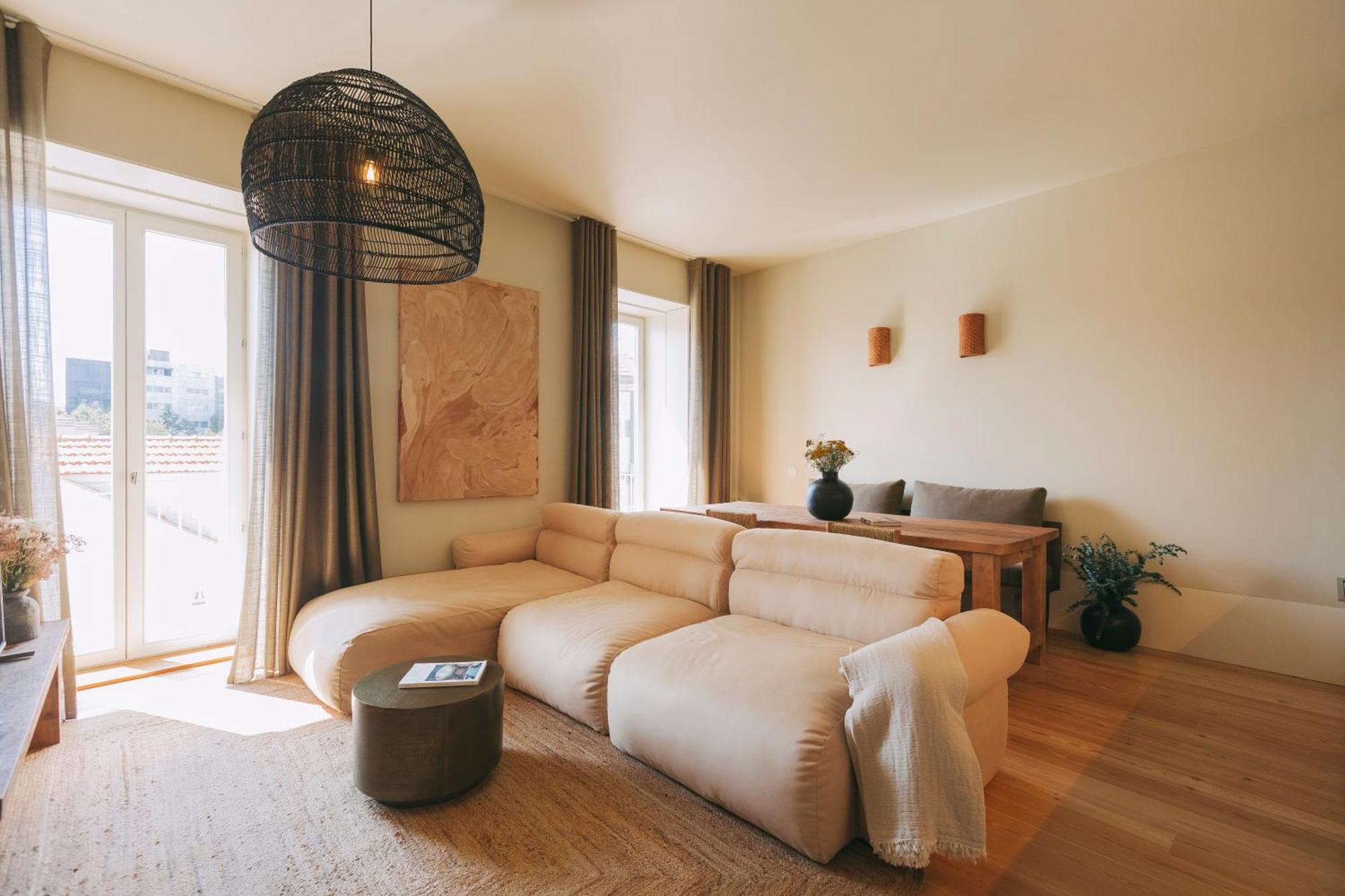 Village Aparthotel By Boa Porto Luaran gambar A living room