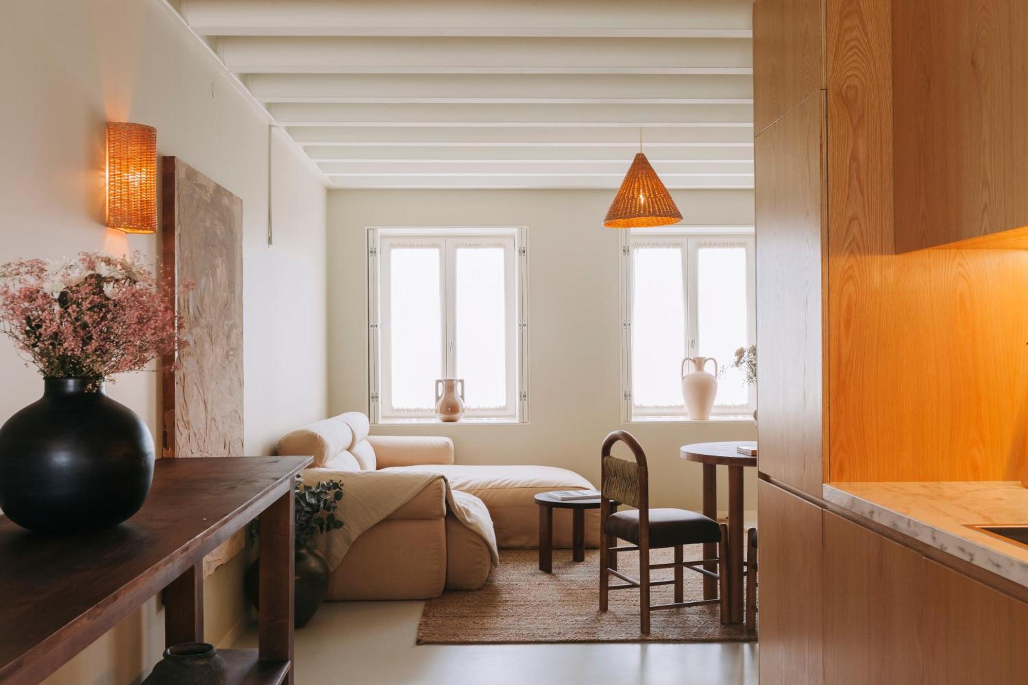Village Aparthotel By Boa Porto Bilik gambar Interior of a suite at the Hotel