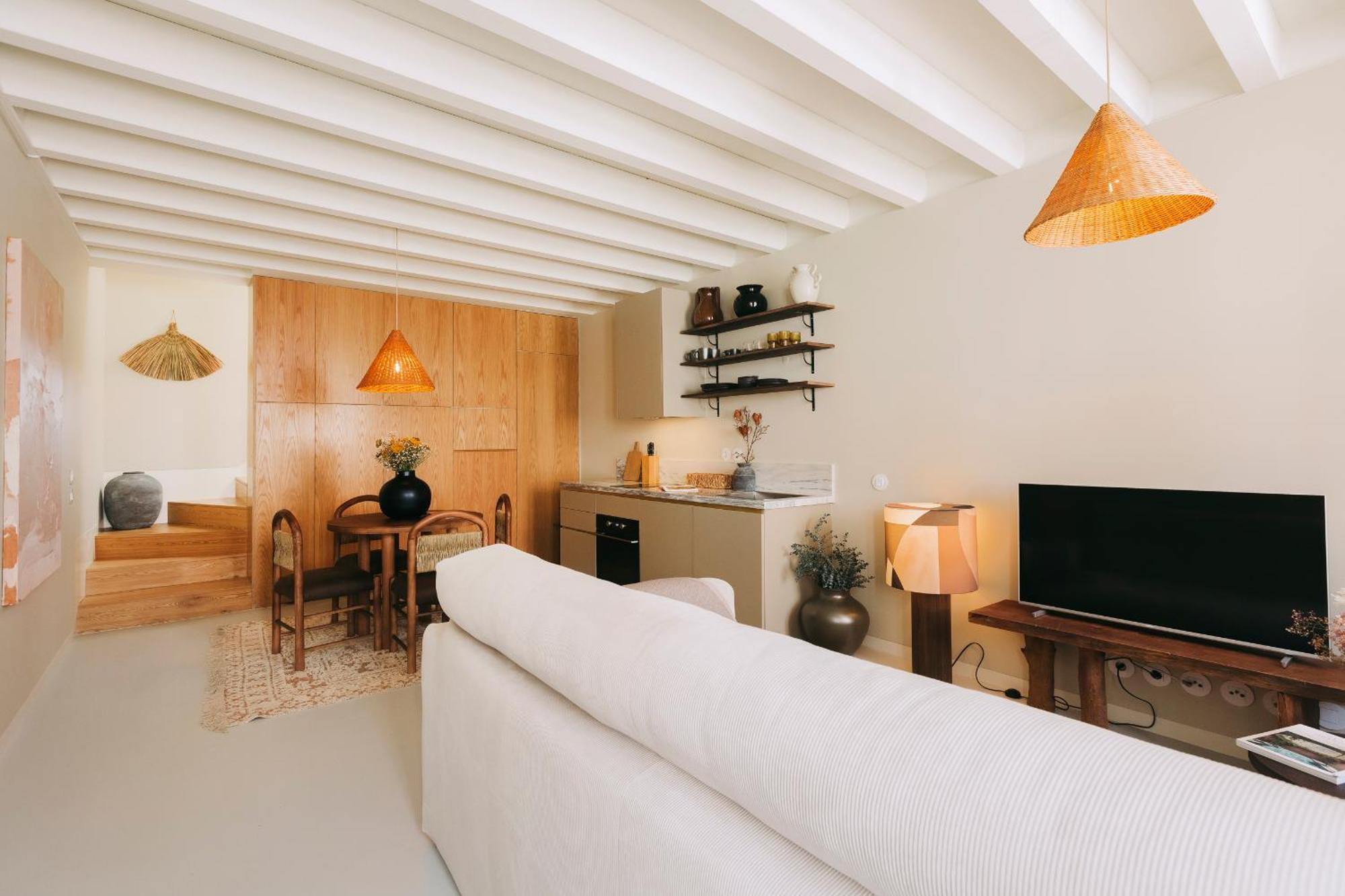 Village Aparthotel By Boa Porto Bilik gambar Interior of a typical apartment